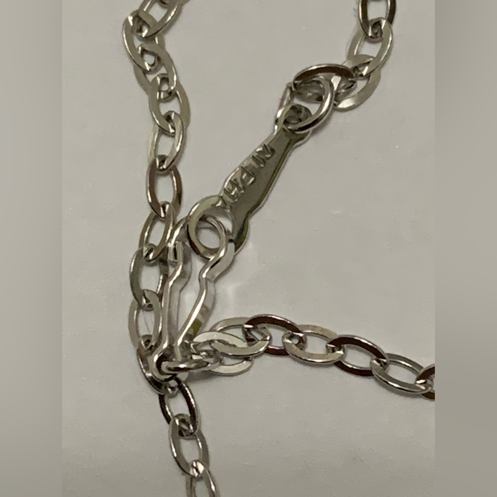 CAPRICORN zodiac pendant-charm with 18” chain New Vintage sterling silver - Picture 5 of 10